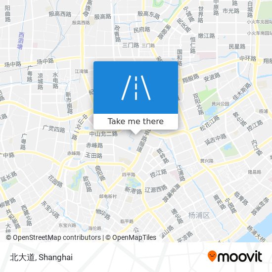 北大道 map