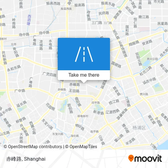 赤峰路 map