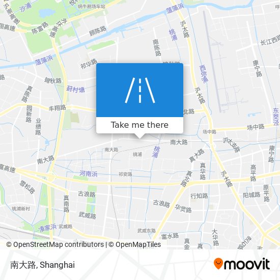 南大路 map