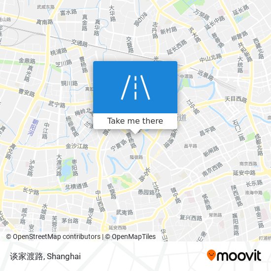 谈家渡路 map