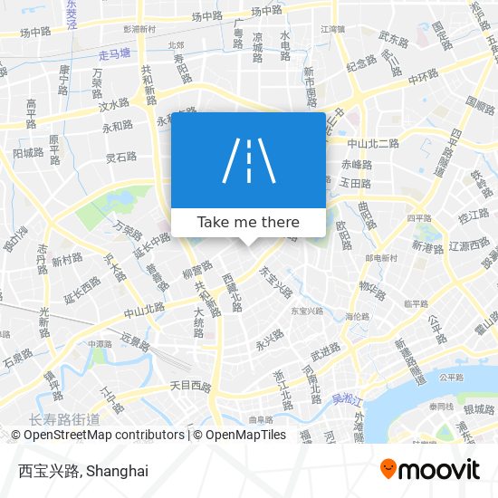 西宝兴路 map