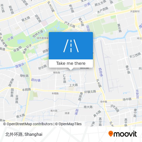 北外环路 map