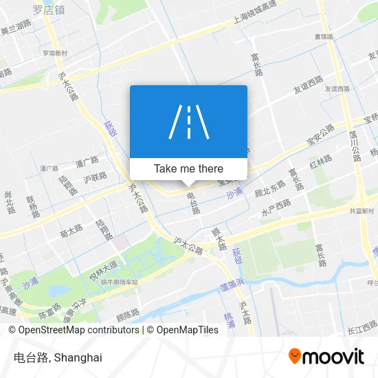 电台路 map