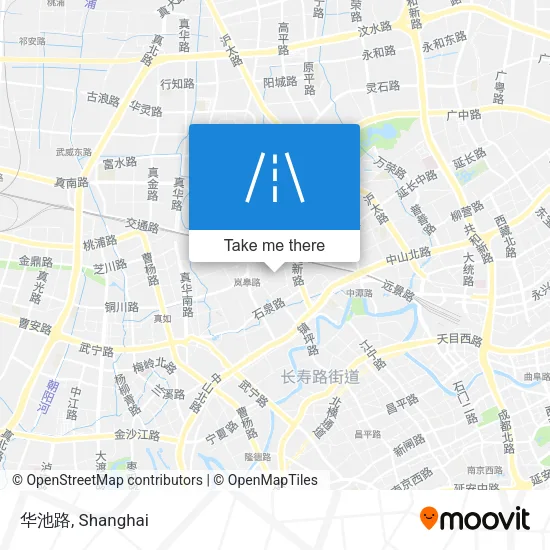 华池路 map