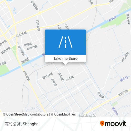 霜竹公路 map