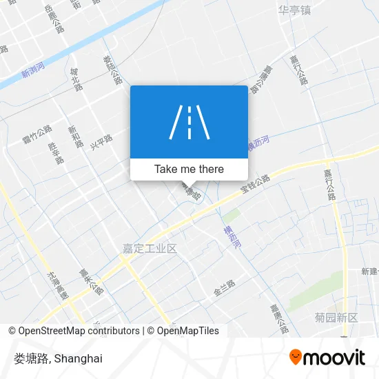娄塘路 map