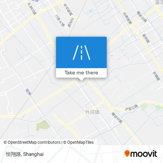 恒翔路 map