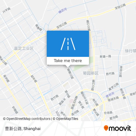 曹新公路 map