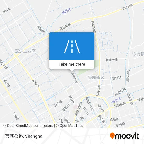 曹新公路 map