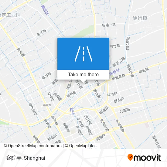 察院弄 map