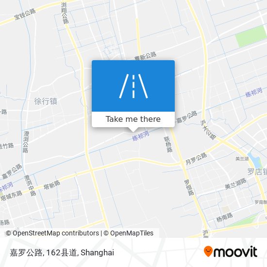 嘉罗公路, 162县道 map