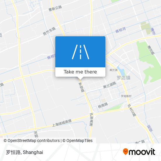 罗恒路 map