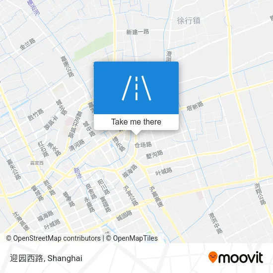 迎园西路 map