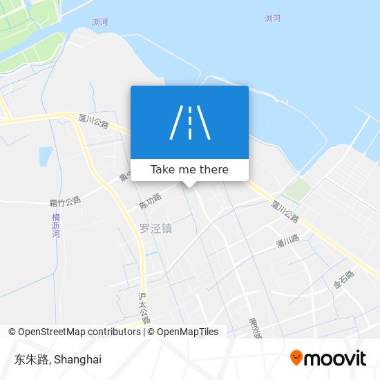 东朱路 map