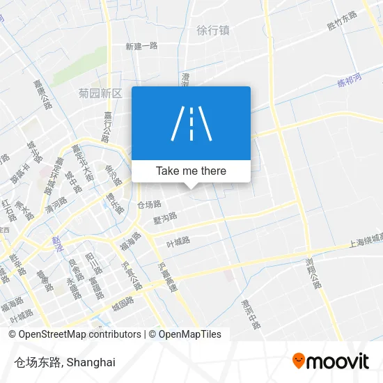 仓场东路 map