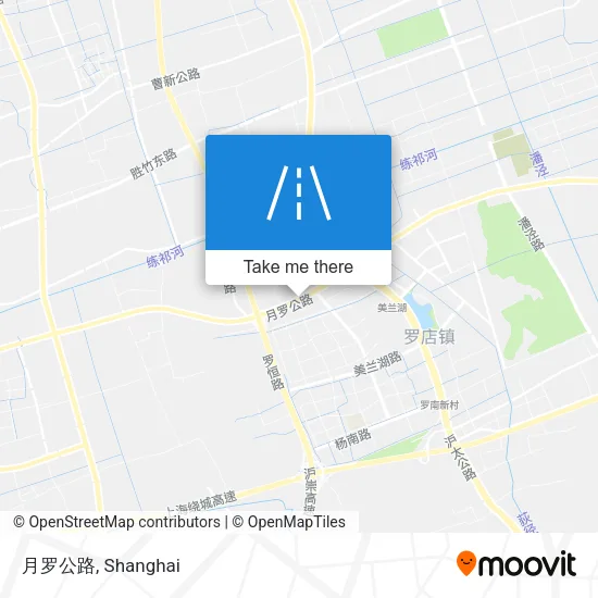 月罗公路 map