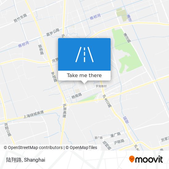 陆翔路 map