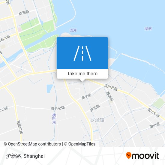 沪新路 map