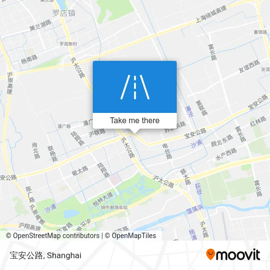 宝安公路 map