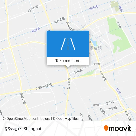 郁家宅路 map