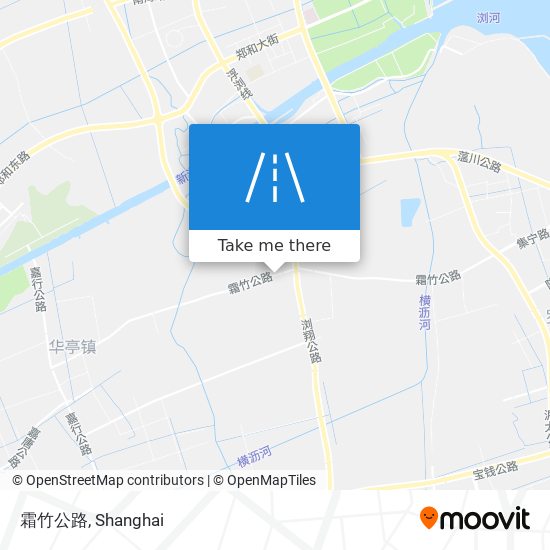 霜竹公路 map