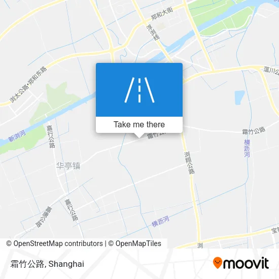 霜竹公路 map