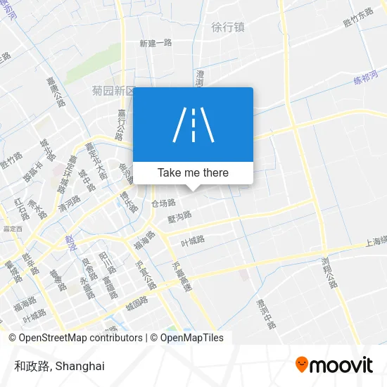 和政路 map