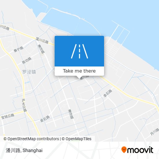 潘川路 map