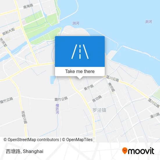 西塘路 map