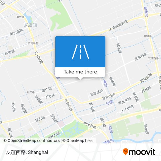 友谊西路 map