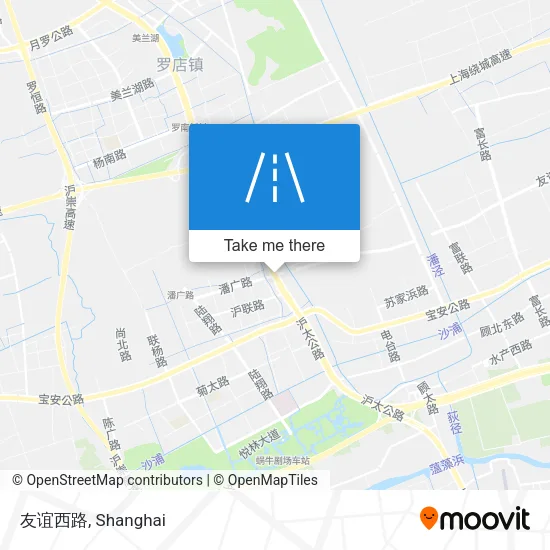 友谊西路 map