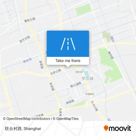 联合村路 map