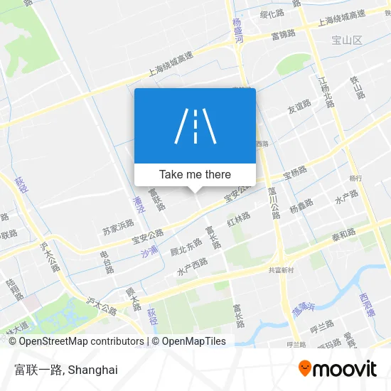 富联一路 map