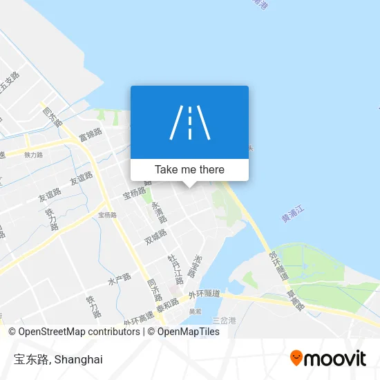 宝东路 map