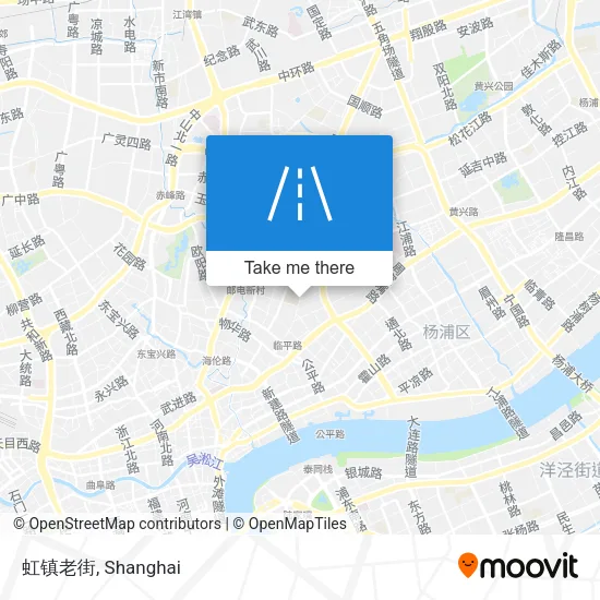 虹镇老街 map