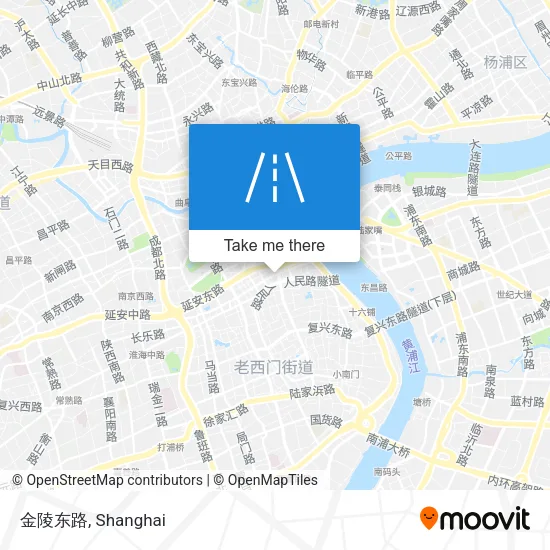 金陵东路 map
