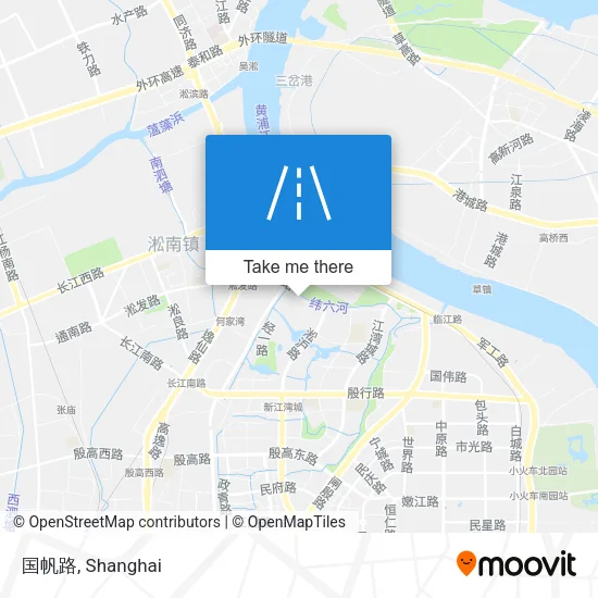 国帆路 map