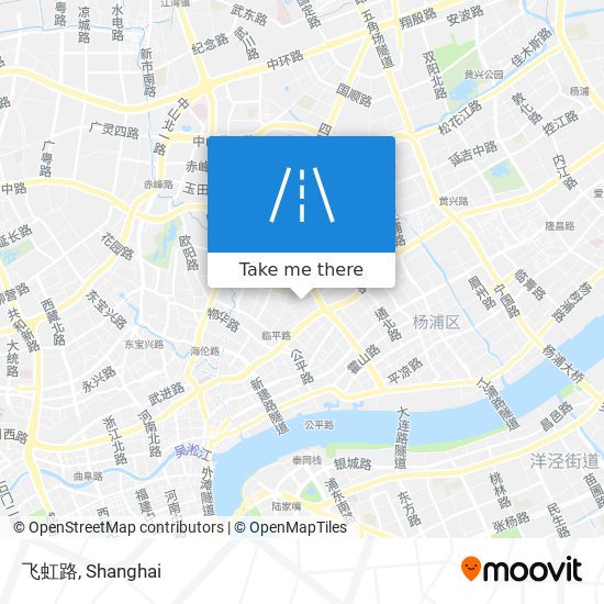 飞虹路 map