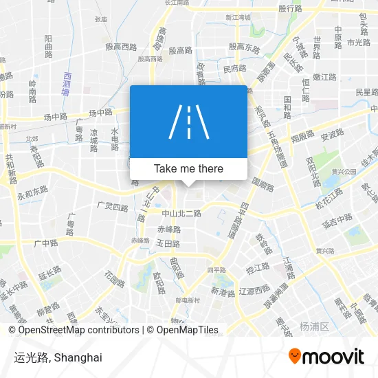 运光路 map