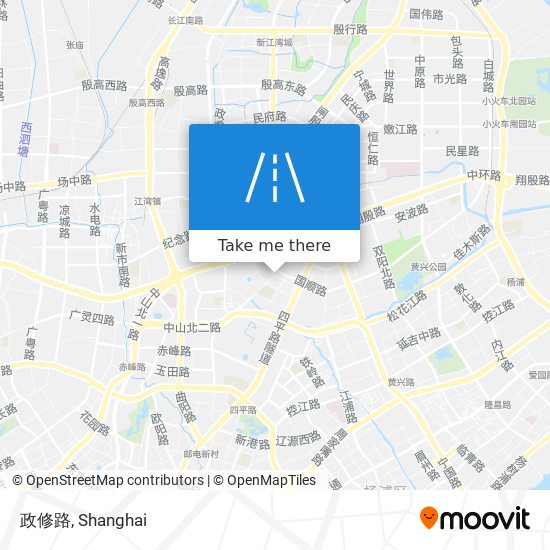 政修路 map