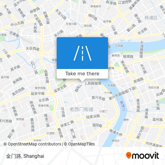 金门路 map