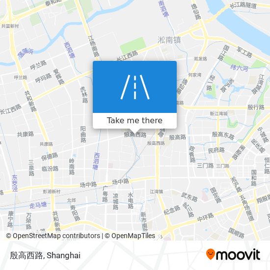 殷高西路 map