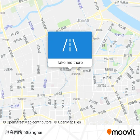 殷高西路 map
