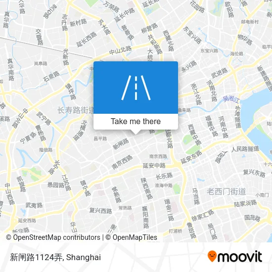 新闸路1124弄 map