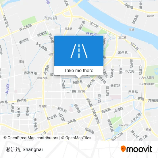 淞沪路 map