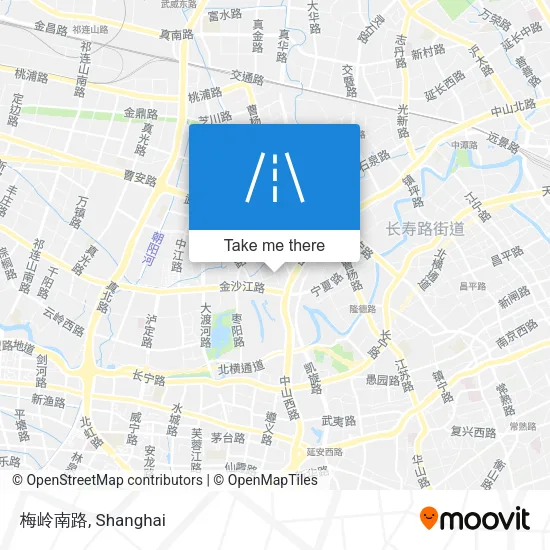 梅岭南路 map