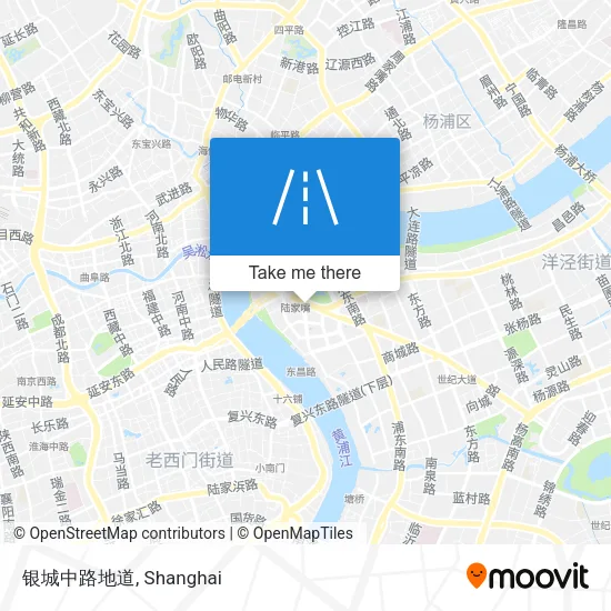 银城中路地道 map