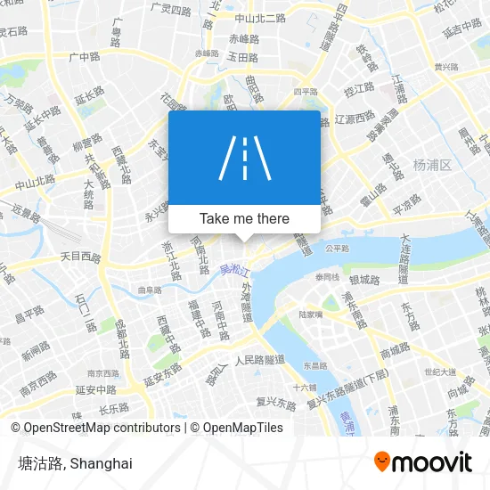 塘沽路 map