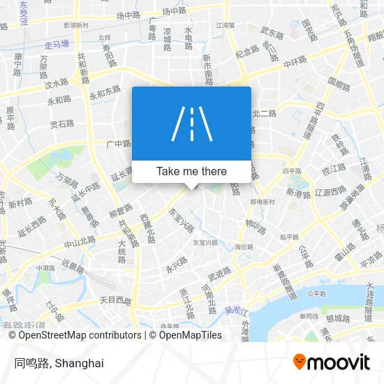 同鸣路 map