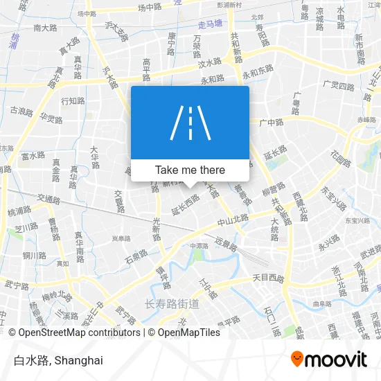 白水路 map